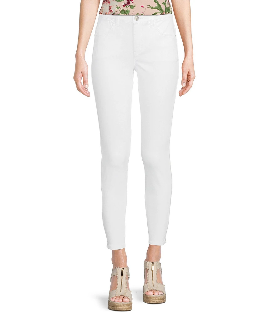 Gibson & Latimer Perfect Fit Ankle Side Slit Skinny Twill Jeans