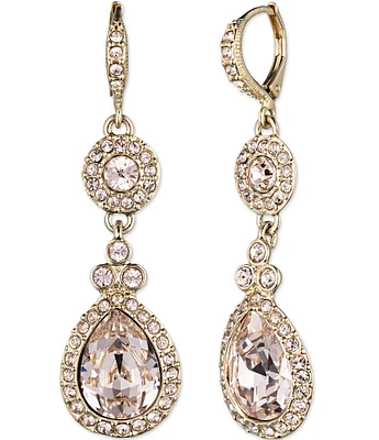 Givenchy Crystal Linear Earrings