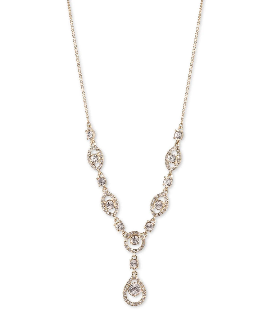 Givenchy Stone Crystal Y-Necklace