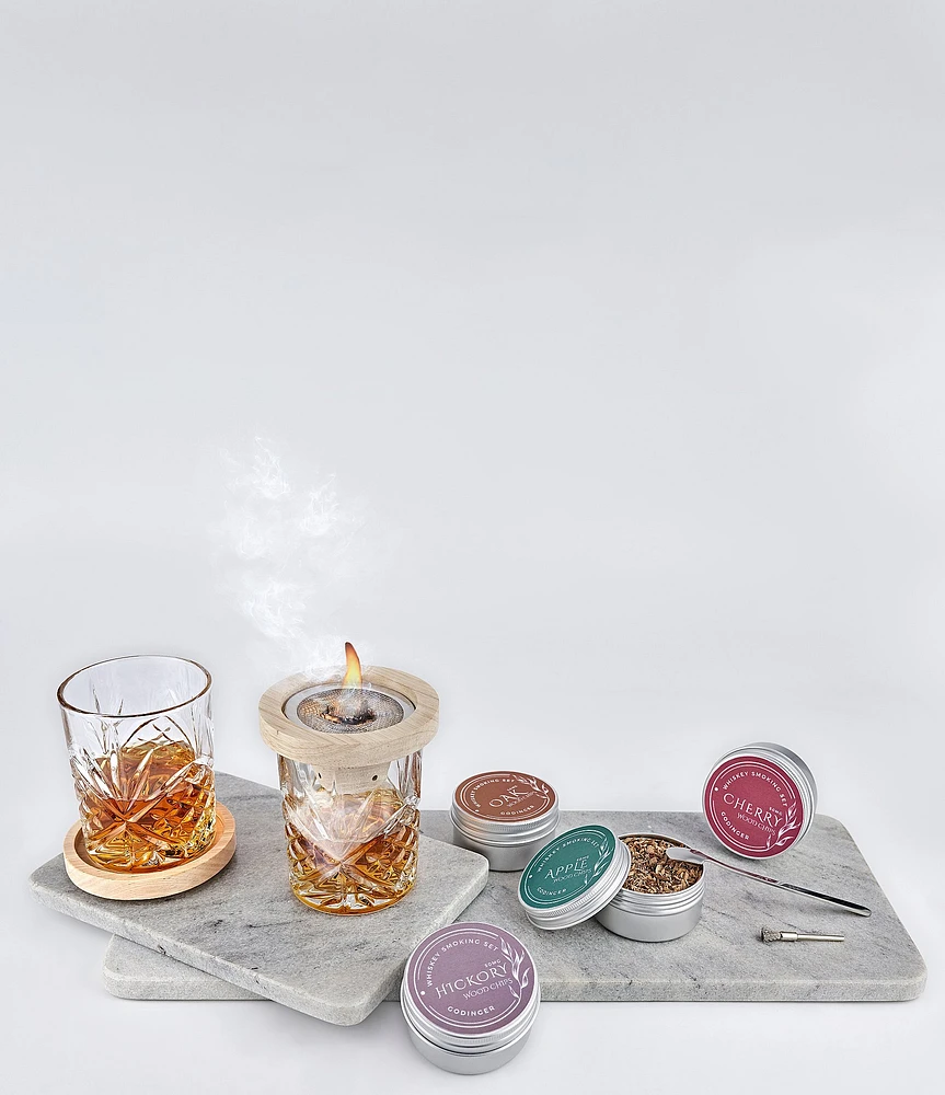 Godinger 9-Piece Whiskey Smoker Set