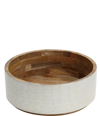 Godinger Capri White Serving Bowl, 12#double;