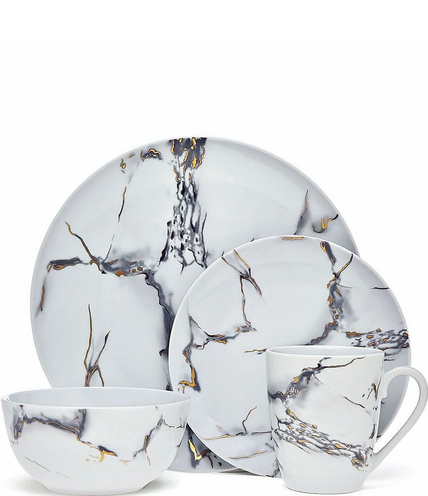 Godinger Rayo Dinnerware 16-Piece, Service for 4