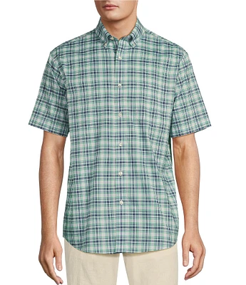 Gold Label Roundtree & Yorke Big & Tall Non-Iron Short Sleeve Sport Shirt