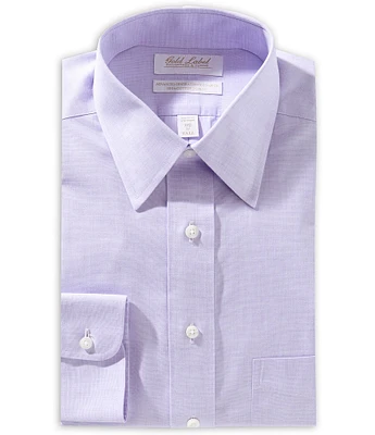 Gold Label Roundtree & Yorke Big & Tall Full-Fit Non-Iron Point Collar Solid Dress Shirt