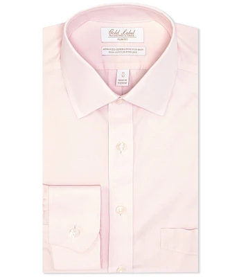 Gold Label Roundtree & Yorke Non-Iron Slim Fit Spread Collar Dress Shirt