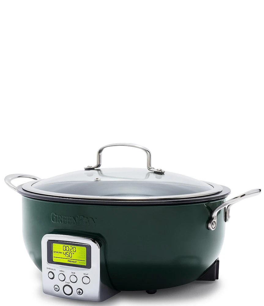 GreenPan Elite 6-Quart Essential Smart Electric Skillet