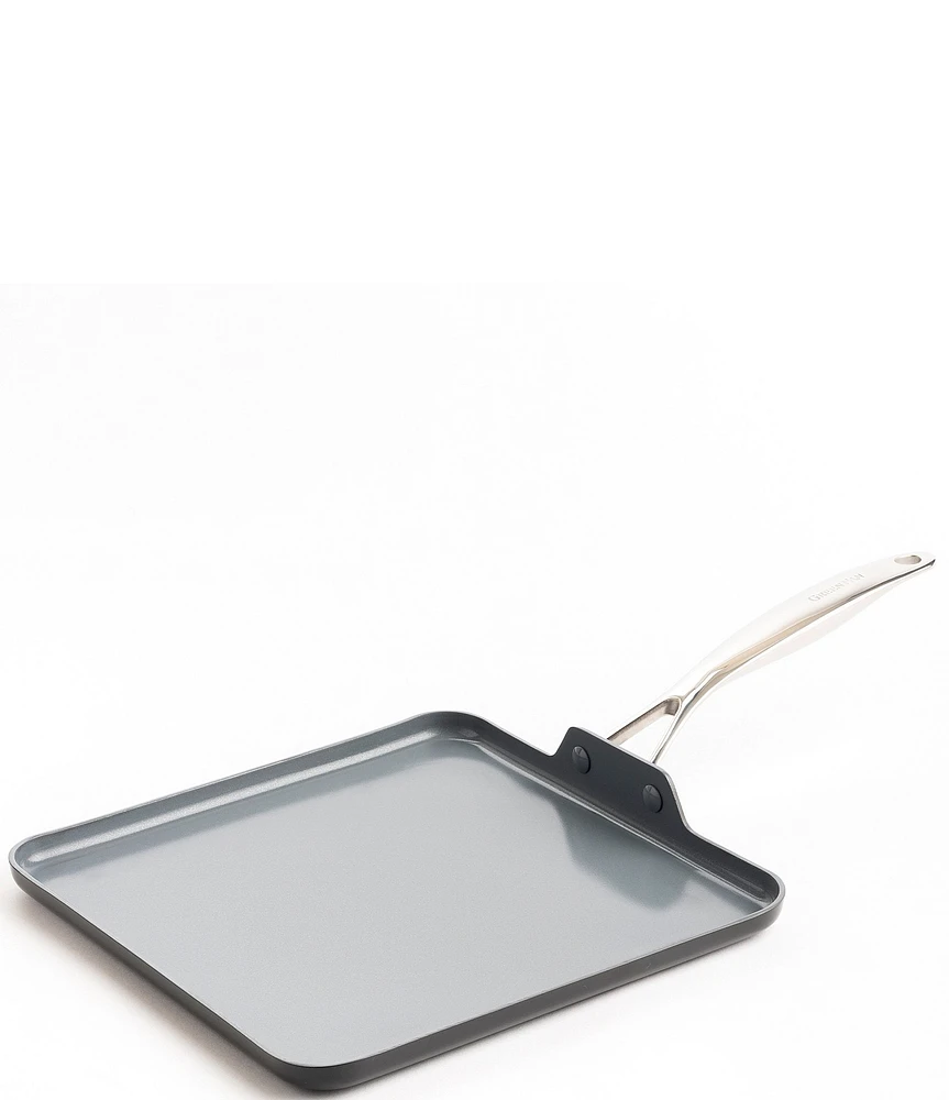 GreenPan Valencia Pro 11#double; Square Griddle