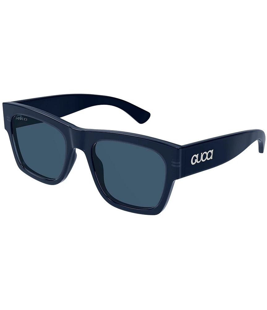 Gucci Men's Gucci Lacquered 54mm Square Sunglasses