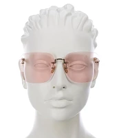 Gucci Women's Fashion Show 63mm Square Sunglasses