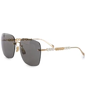 Gucci Women's Fashion Show 63mm Square Sunglasses