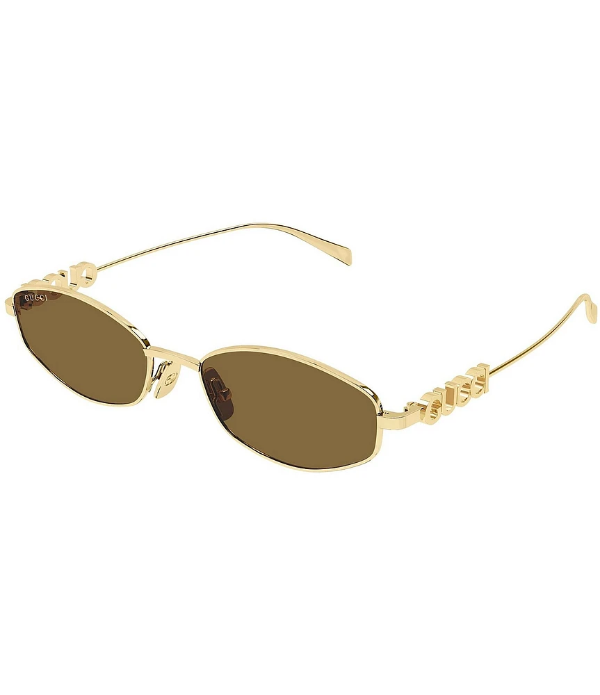 Gucci Women's Gucci Block 55mm Rectangle Sunglasses