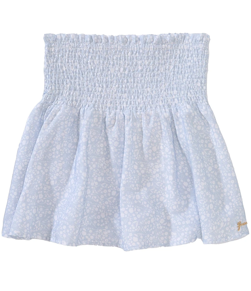 Guess Big Girls Poplin Printed Mini Skirt