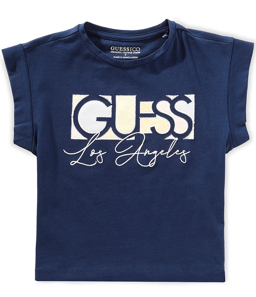 Guess Big Girls Short-Sleeve Guess Logo T-Shirt