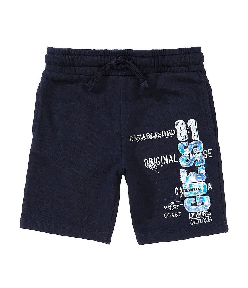 Guess Little Boys Active Side Guess Logo Shorts