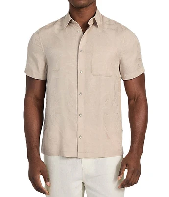 Guess Short Sleeve Jacquard Shirt