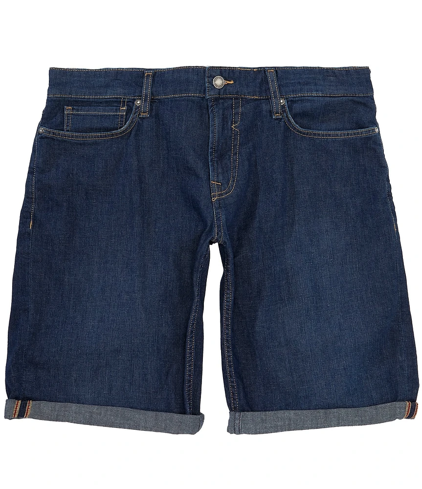 Guess Sonny Low Rise 9#double; Cuffed Denim Shorts