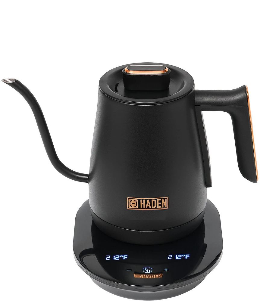 Haden Gooseneck 0.6 Liter Pour Over Cordless Digital Electric Kettle