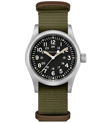 Hamilton Khaki Field Mechanical NATO Strap Watch