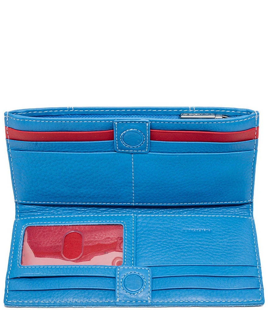 Hammitt 110 North Brushed Silver Wallet