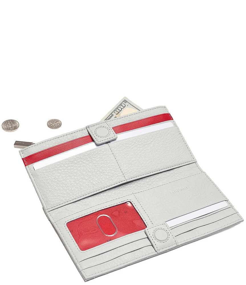 Hammitt 110 North Brushed Silver Wallet