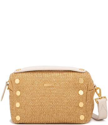 Hammitt Evan Raffia Crossbody Bag