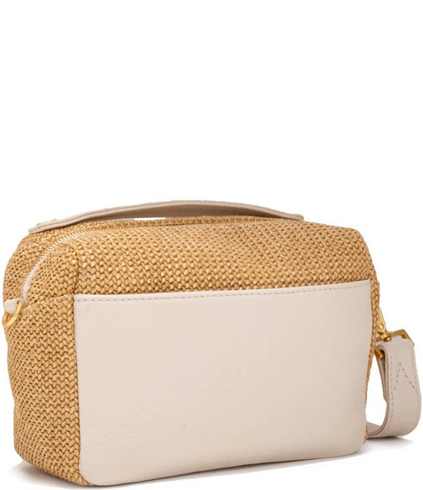 Hammitt Evan Raffia Crossbody Bag