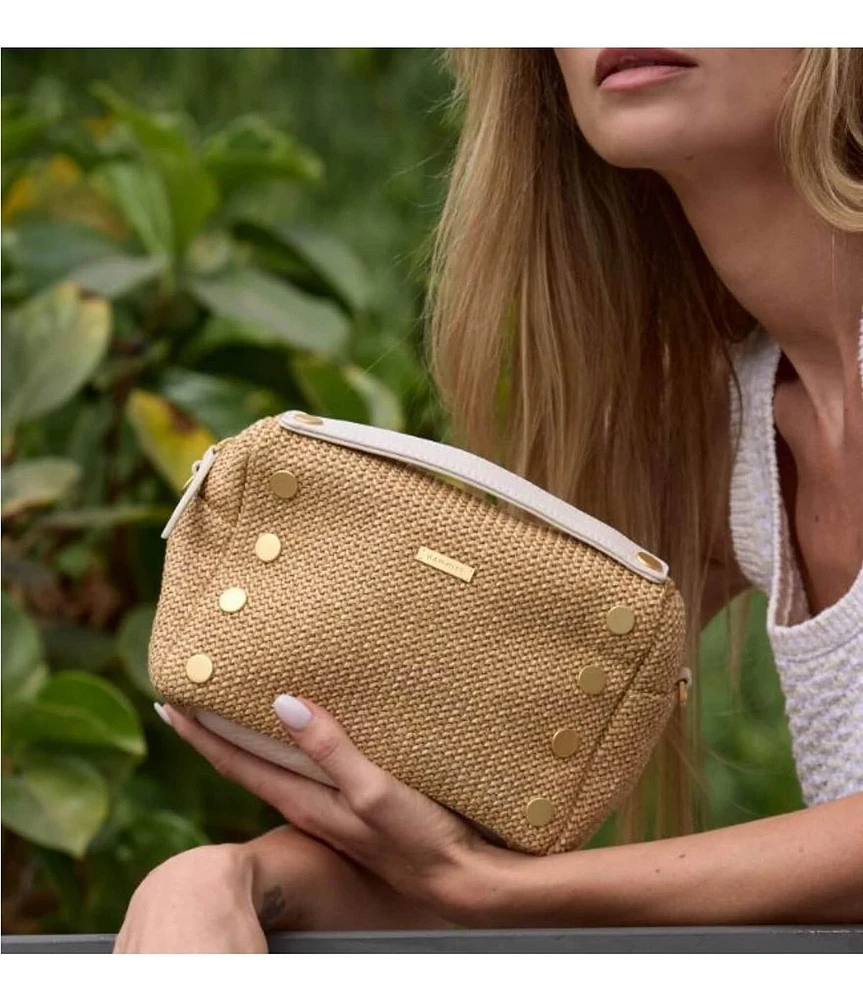 Hammitt Evan Raffia Crossbody Bag