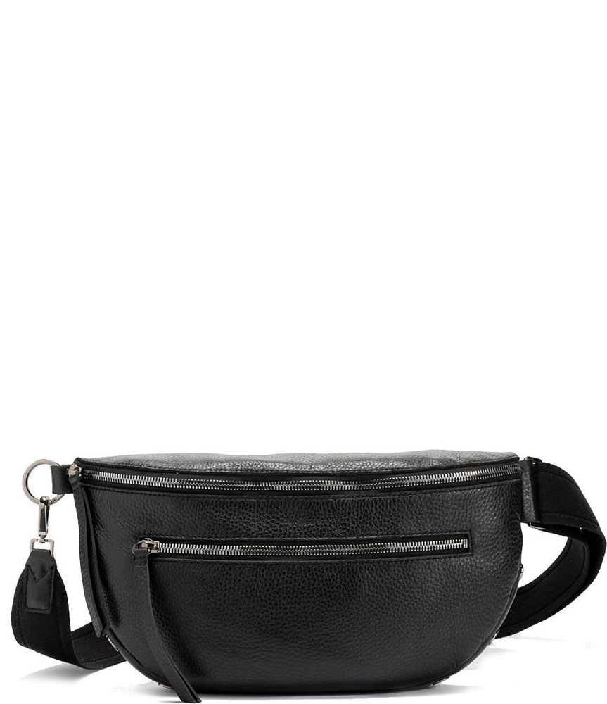 Hammitt Charles Gunmetal Large Belt Bag