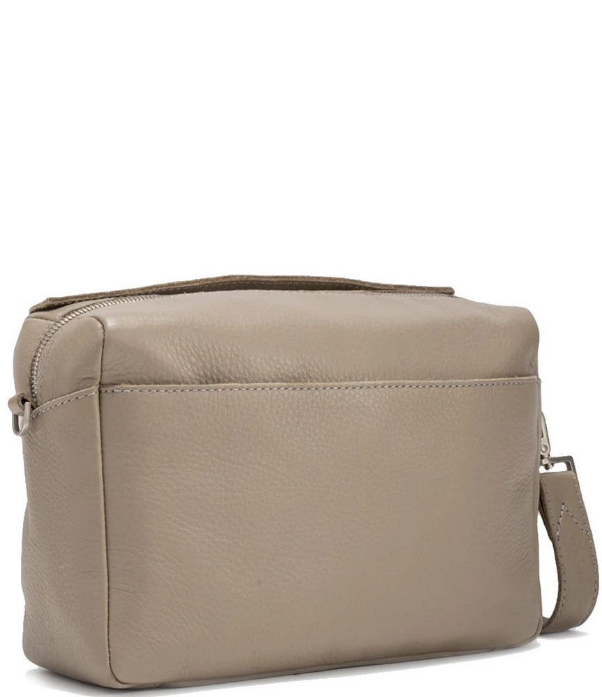 Hammitt Evan Pewter Pebble/Brushed Silver Crossbody Bag