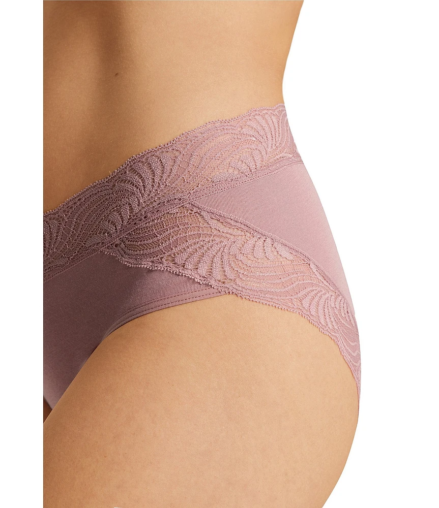 Hanro Cotton Delight Hi-Cut Brief Panty