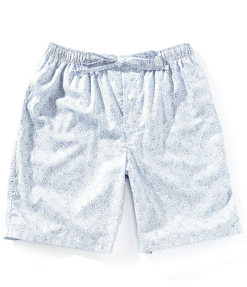 Hart Schaffner Marx Big & Tall Woven Floral Sleep Shorts