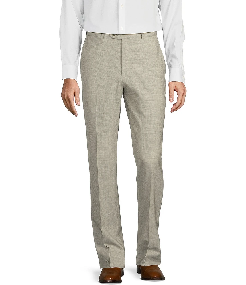 Hart Schaffner Marx Chicago Classic Fit Flat Front Fancy Dress Pants