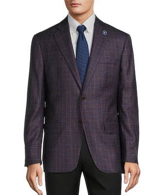 Hart Schaffner Marx Chicago Classic Fit Thin Plaid Sport Coat