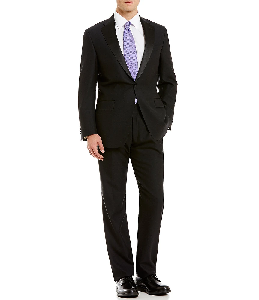 Hart Schaffner Marx Chicago Classic Fit Pleated Pants 2-Piece Tuxedo