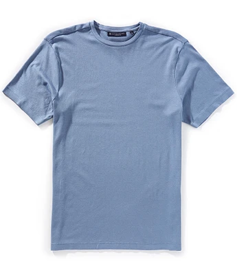 Hart Schaffner Marx Short Sleeve Solid Knit Sleep T-Shirt