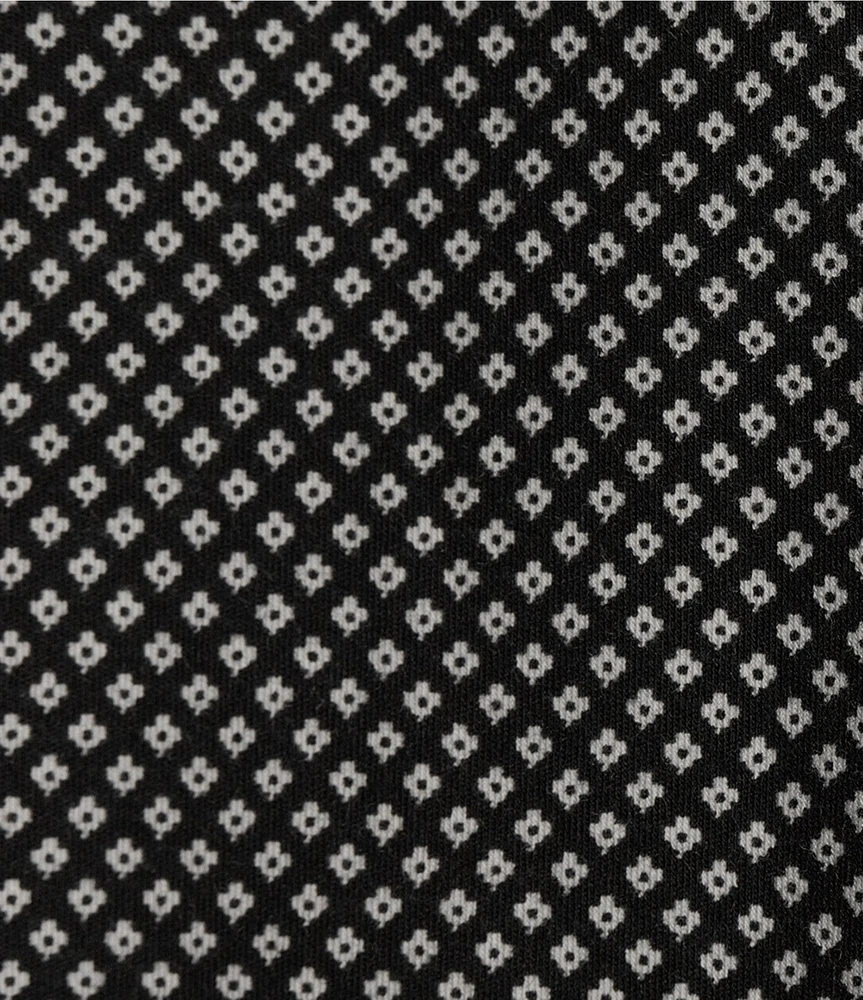 Hart Schaffner Marx State Street Essentials Albini 4FLEX Long Sleeve Mini Floral Coat Front Shirt