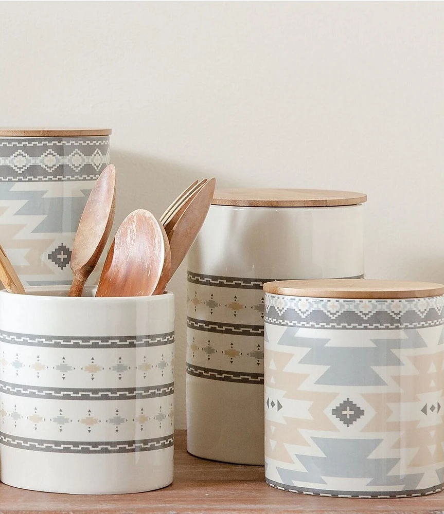 HiEnd Accents 2-Piece Small Design Canister Set