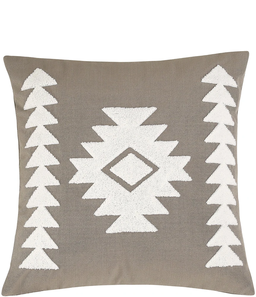 HiEnd Accents x Paseo Road Applique Tribal Square Pillow