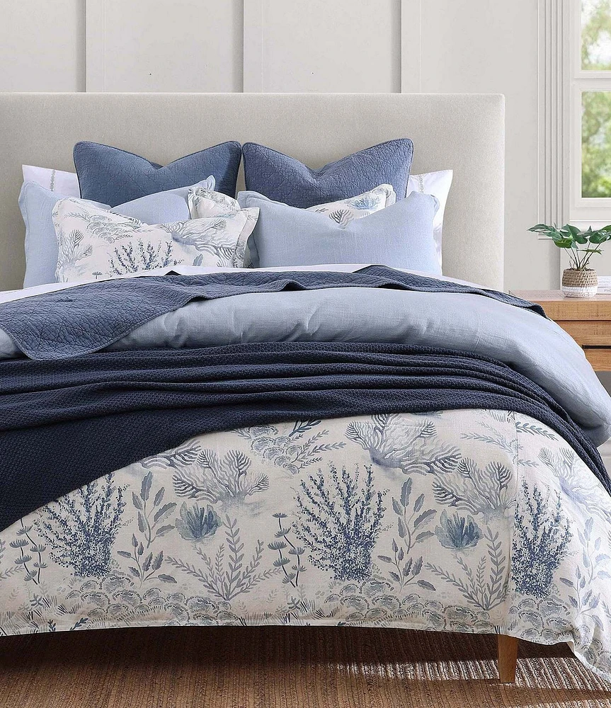 HiEnd Accents Coastal Collection Oceania Tropical Reefs Comforter Mini Set