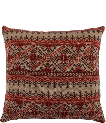 HiEnd Accents x Paseo Road Fair Isle Wool Euro Sham