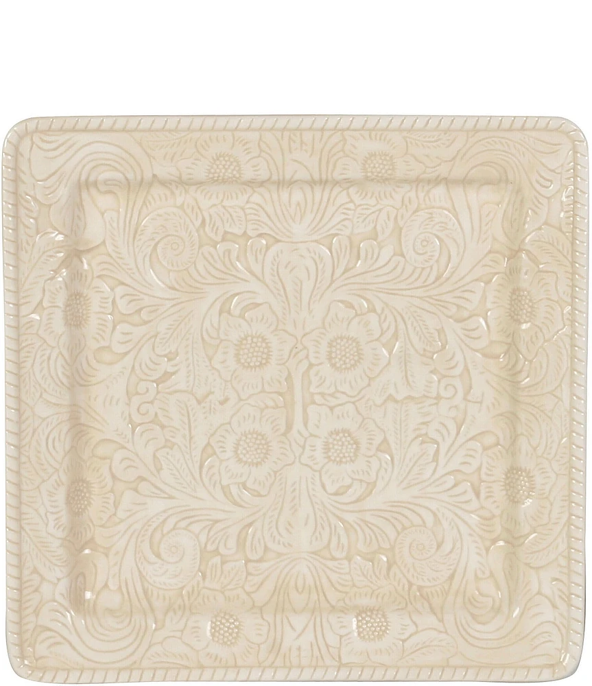 HiEnd Accents Savannah Glazed Serving Platter