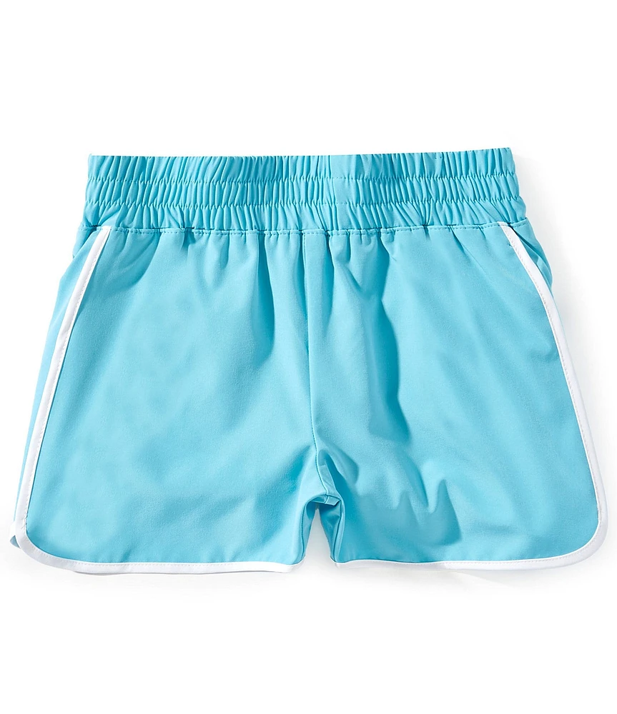 Hippie Girl Big Girls Dolphin Hem Active Shorts
