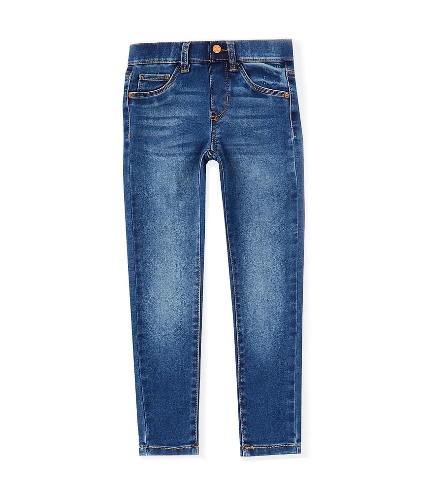 Hippie Girl Little Girls Pull-On Denim Jeggings