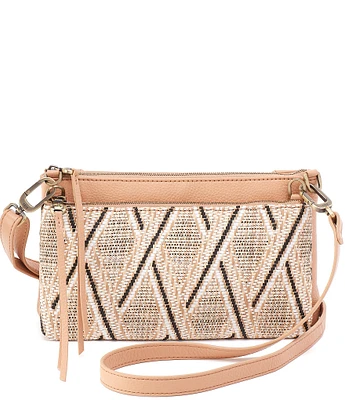HOBO Darcy Double Raffia Crossbody Bag