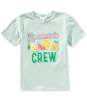 Honey & Sparkle Big Girls Short-Sleeve Lemonade T-Shirt