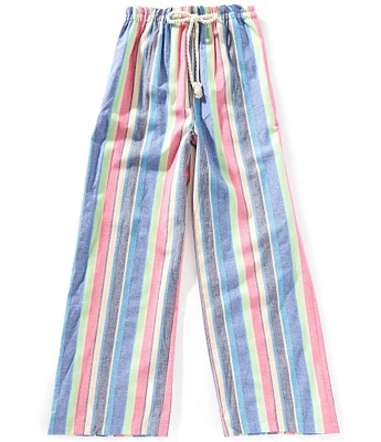 Honey & Sparkle Big Girls Stripe Woven Pants