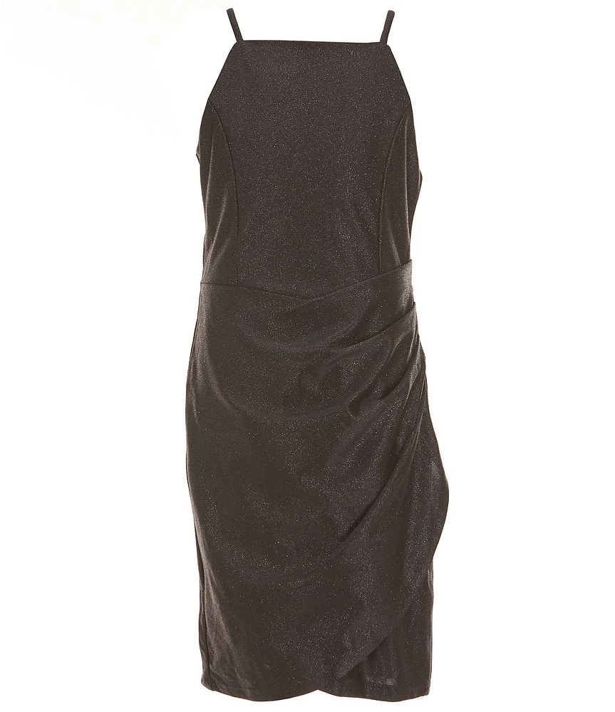 Honey and Rosie Big Girls Sleeveless Sheath Dress