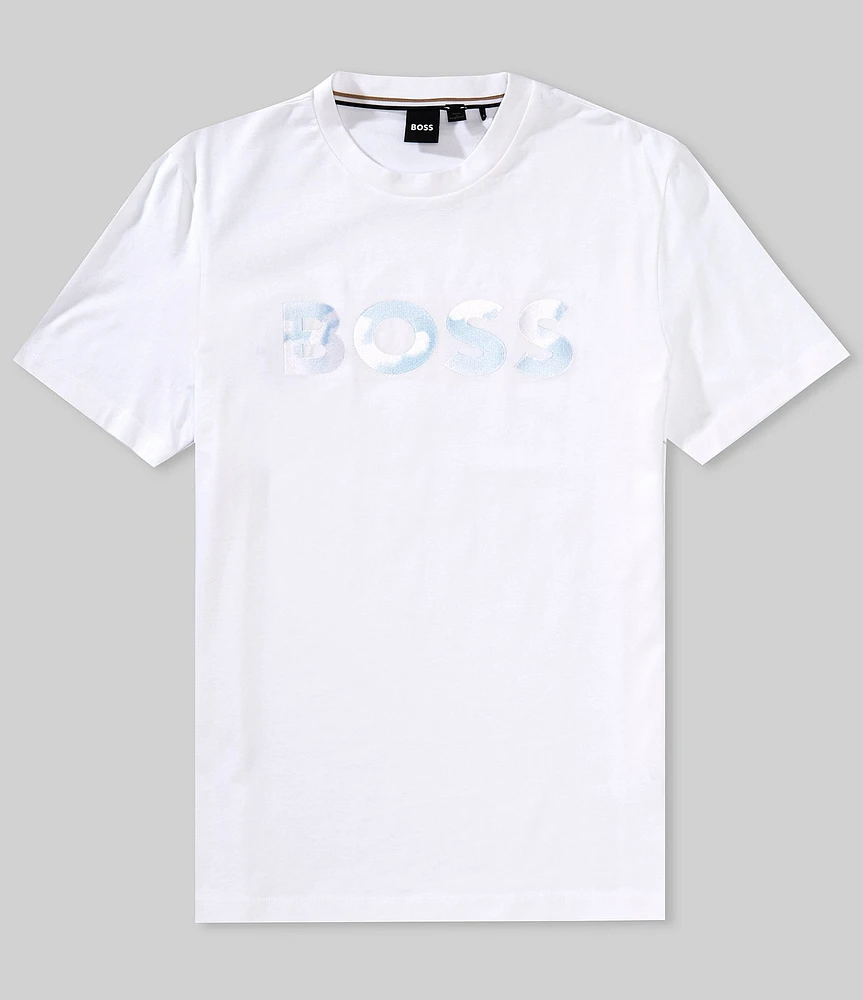 Hugo Boss BOSS C-Thompson Script Logo Short Sleeve T-Shirt