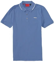 Hugo Boss BOSS Slim Fit Dinoso 222 Stretch Pique Short Sleeve Polo Shirt