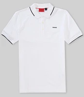 Hugo Boss BOSS Slim Fit Dinoso 222 Stretch Pique Short Sleeve Polo Shirt